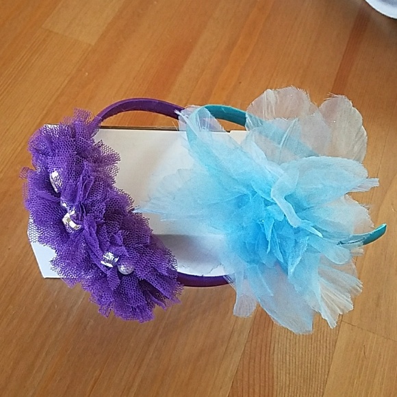 Purple and Blue Headband♡ - Picture 2 of 7